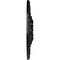 Ekena Millwork Vaduz Ceiling Medallion (Fits Canopies up to 3 1/2"), 23 1/2"OD x 3 1/2"ID x 2 1/8"P, Jet Black CM23VABLF - alternate 4